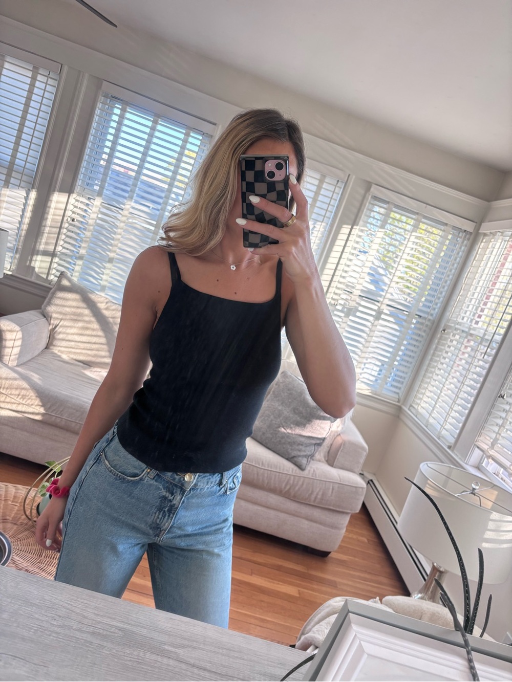 Anthropologie knit tank top • XS